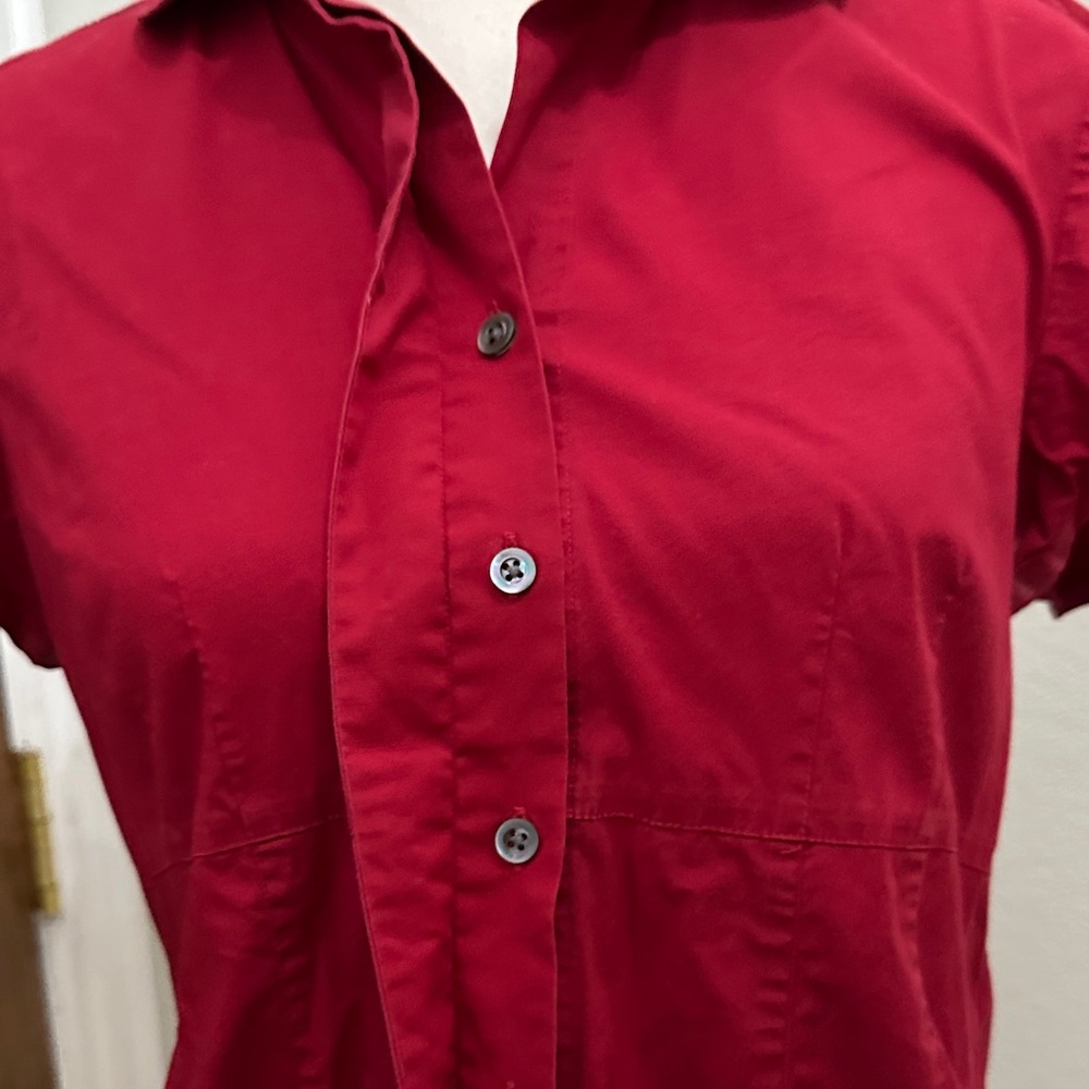 Ann Taylor- Button Down Shirt - Picture 2 of 7
